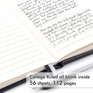 Feela A6 Mini Cute Pocket Journals Black, 3.5in x 5.5in, 60 Pages, 3 Count, 3 Pack - Image 6