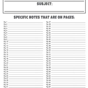Wide Ruled Pink Notebook 72 Pages