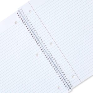 Pen+Gear 1 Subject Notebook, College Ruled, 8" x 10.5", Red and Pink Starburst, 70 Sheets - Image 4