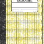 Graph Paper Composition Notebook: Math and Science Lover Graph Paper Cover Watercolor (Quad Ruled 4 squares per inch, 100 pages) Birthday Gifts For Math Lover Teacher, Student Notebook, (Paperback)