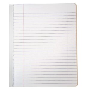 Marble Composition Books, Wide Ruled, 9-3/4 x 7-1/2 Inches, 100 Sheets Each, Assorted Colors, Pack of 6
