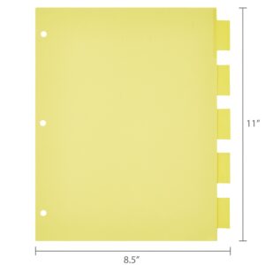 Pen+Gear 5-Tab Insert Dividers - Image 6