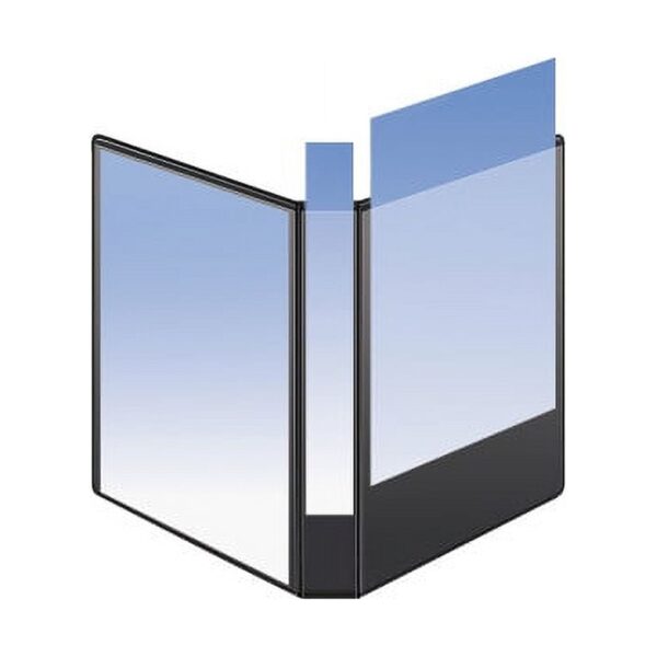 Business Source Round-ring View Binder 1/2″ Binder Capacity – Letter – 8 1/2″ x 11″ Sheet Size – 125 Sheet Capacity – Round Ring Fastener(s) – 2 Internal Pocket(s) – Polypropylene – White – Wrinkle-fr