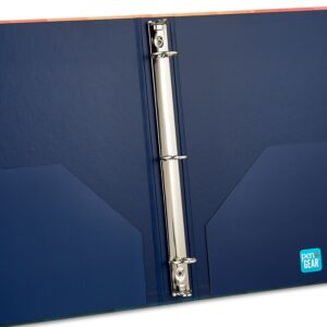 Pen+Gear Fashion 1" Round-Ring Binder, Multi-Color Geometric - Image 4