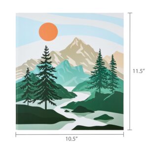 Pen+Gear Fashion 1.5" Round-Ring Binder, Mountain Landscape - Image 6