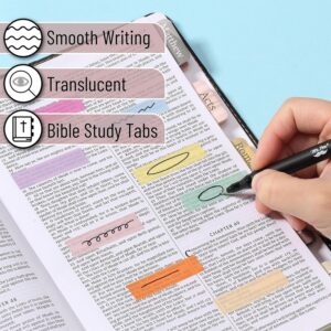 Mr. Pen- Sticky Tabs, 3200 Pcs, Colorful Book Tabs, Transparent Sticky Tabs for Books - Image 4