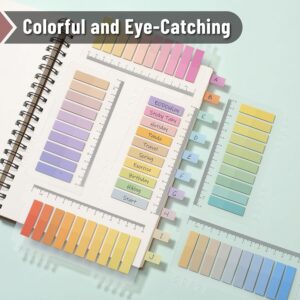 Mr. Pen- Sticky Tabs, 3200 Pcs, Colorful Book Tabs, Transparent Sticky Tabs for Books - Image 6
