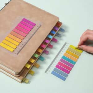 Mr. Pen- Sticky Tabs, 3200 Pcs, Colorful Book Tabs, Transparent Sticky Tabs for Books - Image 8