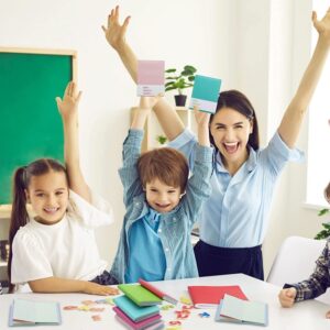 RETON Assorted Colors Cute Smiley Face Mini Notebooks, 4in x 3in, Multicolor, 100 Pages, 6 Count - Image 2