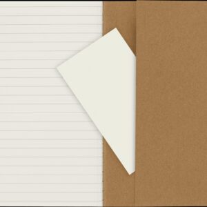 Moleskine Cahier Journals (Set of 3), Pocket (3.5" x 5.5"), Ruled, Kraft Brown - Image 5