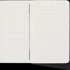 Moleskine Cahier Journals (Set of 3), Pocket (3.5" x 5.5"), Squared, Black - Image 3