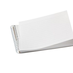 A6 Notebook Spiral Note BASIC 6.5mm line 80 sheets 5 Pack - Image 4