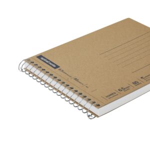 A6 Notebook Spiral Note BASIC 6.5mm line 80 sheets 5 Pack - Image 5