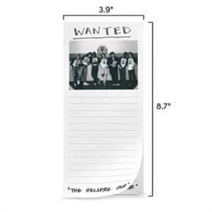 Fred Stranger Things Wanted Hellfire Club Note Pad - Image 2