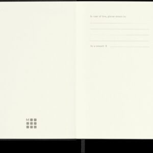 Moleskine Classic Notebook, Hard Cover, Pocket (3.5" x 5.5"), Ruled, Black, 192 Pages - Image 3