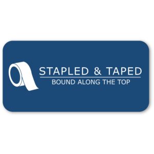 LANDSCAPE PAD CANARY 11"x9.5" COLLEGE RULED WITH MARGIN - Image 5