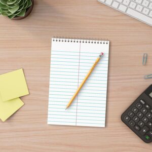 Staples Recycled Steno Pads 6" x 9" Gregg Ruled White 80 Sh./Pad 12 Pds/PK 685016 - Image 8