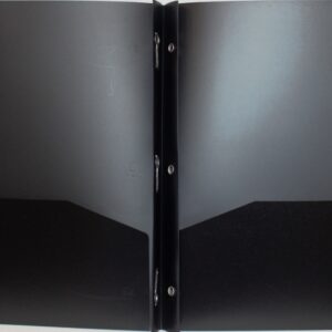 Pen+Gear, 3-Prong Poly Folder, Black - Image 2
