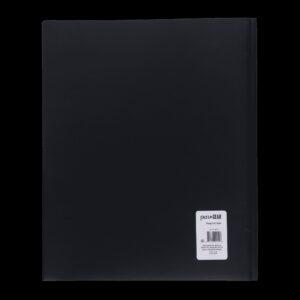 Pen+Gear, 3-Prong Poly Folder, Black - Image 4