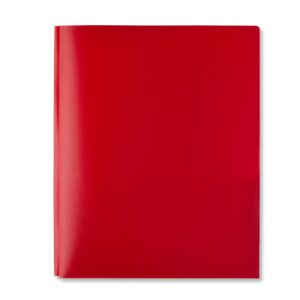 Pen+Gear, 3-Prong Poly Folder, Black - Image 6