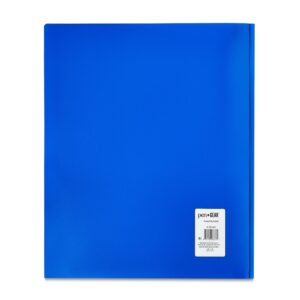 Pen+Gear, 3-Prong Poly Folder, Black - Image 12