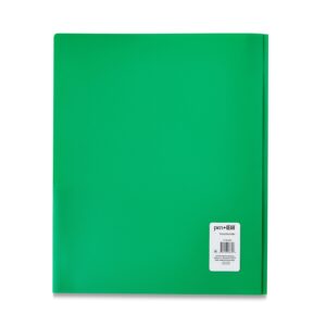 Pen+Gear, 3-Prong Poly Folder, Black - Image 24