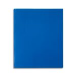 Pen+Gear 3-Prong Letter Size Paper Folder, Blue