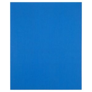 Two Pocket Portfolio Folders, 50-Pack, Blue, Letter Size Paper Folders, by Better Office Products, 50 Pieces, Blue