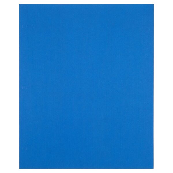 Two Pocket Portfolio Folders, 50-Pack, Blue, Letter Size Paper Folders, by Better Office Products, 50 Pieces, Blue