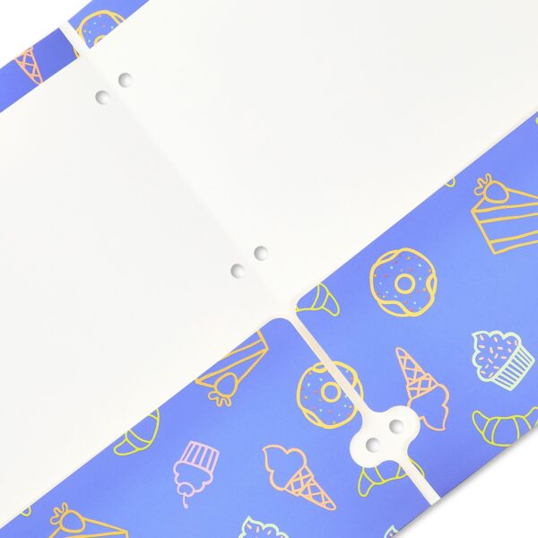 Pen+Gear 2-Pocket Paper Folder, 9.37″ x 11.75″, Purple Bakery