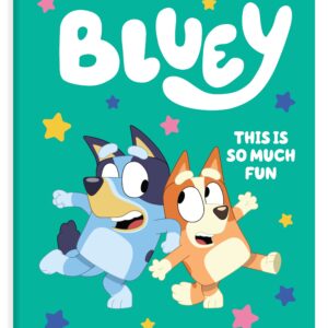 Bluey 2-Pocket Paper Folder with 3 Prongs, 9.25″ x 11.6″, for Students