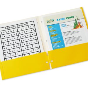 Pen+Gear 2-Pocket Paper Folders, Assorted Colors, 40-Count - Image 6