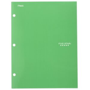Five Star 4-Pocket Paper Folder, Assorted Colors, 6 Pack (38058)