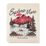 Pen+Gear 2-Pocket Poly Folder, 9.4″ x 11.4″, Explore More