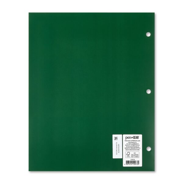 Pen+Gear Letter Size 2-Pocket Paper Folder, 9.4″ x 11.4″, Multicolor Beetles