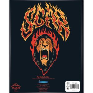 Disney Villains 2-Pocket Paper Folder with 3 Prongs, 9.25" x 11.6", for Students - Image 3