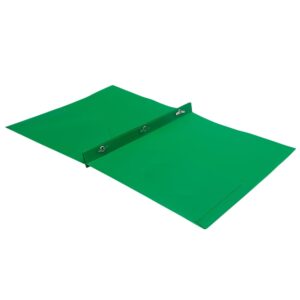 JAM Paper Plastic 2 Pocket School POP Folders with Metal Prongs Fastener Clasps, Green, 6/pack - Image 5