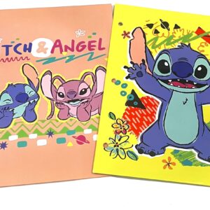 Disney Stitch folders Bundle – Set of 2, 3 Hole, 2 Pocket