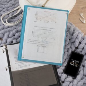 Five Star Customizable Pocket and Prong Plastic Folder Plus Study App 4 Pack - Image 6
