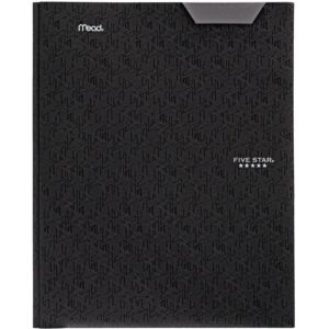 Five Star Stay-Put Plastic and Prong Folder, Harvest Yellow (340300E-WMT22)