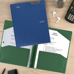 Five Star Stay-Put Plastic and Prong Folder, Harvest Yellow (340300E-WMT22)