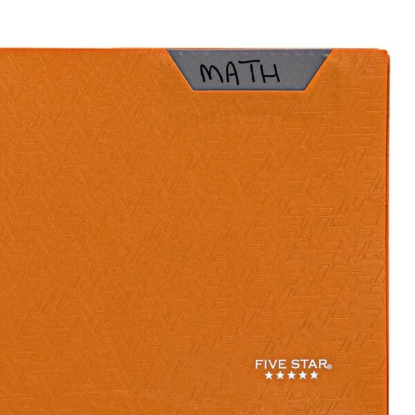 Five Star Stay-Put Plastic and Prong Folder, Harvest Yellow (340300E-WMT22)