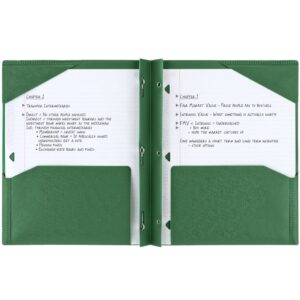 Five Star Stay-Put Plastic and Prong Folder, Harvest Yellow (340300E-WMT22)