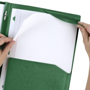 Five Star Stay-Put Plastic and Prong Folder, Harvest Yellow (340300E-WMT22)