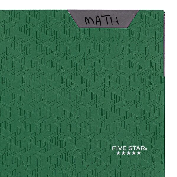 Five Star Stay-Put Plastic and Prong Folder, Harvest Yellow (340300E-WMT22)