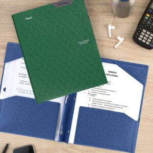 Five Star Stay-Put Plastic and Prong Folder, Harvest Yellow (340300E-WMT22)