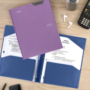 Five Star Stay-Put Plastic and Prong Folder, Harvest Yellow (340300E-WMT22)