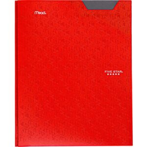 Five Star Stay-Put Plastic and Prong Folder, Harvest Yellow (340300E-WMT22)