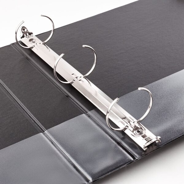 Avery Economy 3 Ring Binder, 2″ Round Rings, 1 Blue Binder (03500)