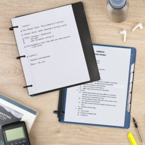 Five Star Flex Refillable Notebook + Custom Cover + Study App, 1", 60 Sheets, College - Image 7